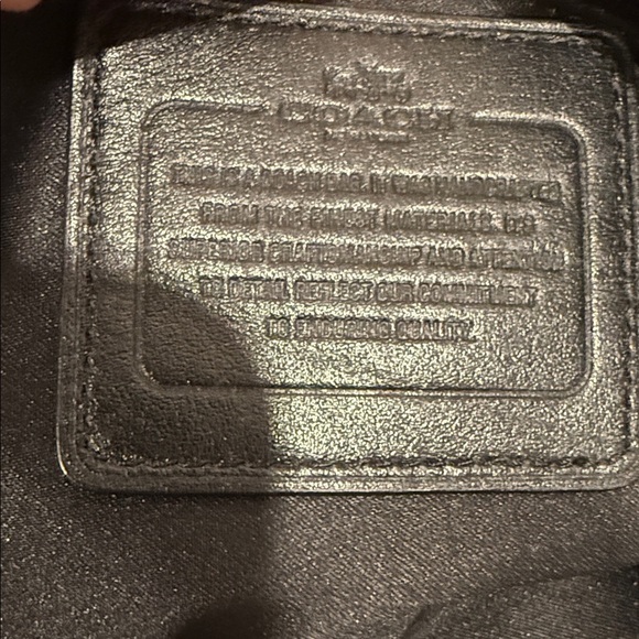 Coach Black Leather Handbag Duffle - Picture 3 of 8